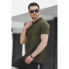 Oksit Dino V Hakim Yaka Petek Kumaş Erkek Tshirt