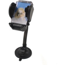 Heptek İletişim Araç Içi Telefon Tutucu 360 Derece Oynar Başlıklı Vantuzlu Tasarım (Rg-01)