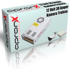 Apronx APX-1230A 12V-30A Metal Adaptör