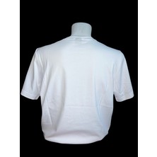 UMT O Yaka Beyaz 100 % Pamuk Erkek T-Shirt