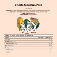 The Good Wild Glütensiz, Şeker İlavesiz Granola Arı Ekmeği & Polen 300 G