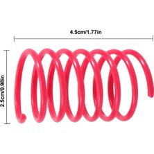 Jarke 12 Parça Renkli Bahar Kedi Oyuncağı - Interaktif Plastik Spiral Yaylar (Yurt Dışından)