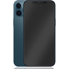 Case 4U Apple iPhone 14 Pro Tam Kaplayan Mat Seramik Ekran Koruyucu Parmak Izi Yapmaz Kırılmaz Cam Siyah