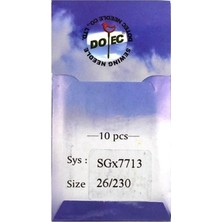 Dotec Halı Overlok Dikiş Iğnesi / SGX7713/DK 2500 26/230 10ADET