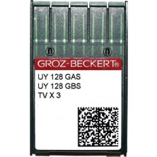 Groz Beckert Reçme Dikiş Iğnesi / Uy 128 Gas 20/125 100ADET