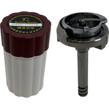 Desheng Juki Çift Papuç Tırnaklı Deri Çağanoz / DSH2-1510TR