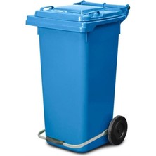 Konteyner 120 Lt Renkli Pedallı