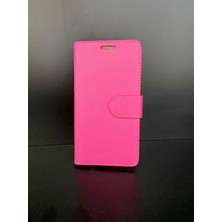 Sony M4 Kapaklı Telefon Kılıfı - Pembe