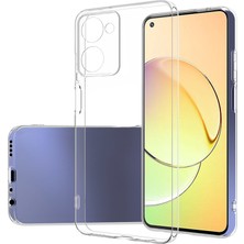 Realme 10 4g ile Uyumlu Kılıf  Süper Şeffaf Silikon Kapak