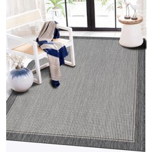 Halıca S-9213 Jüt Sisal Gri Dekoratif Halı