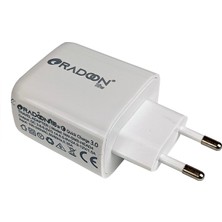 Apera Radoon Rdo-13 18W 3 Amper Hızlı Duvar Şarj Başlığı Quick Charger