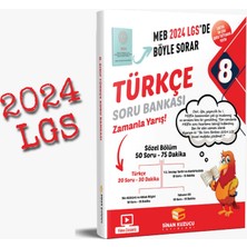 Sinan Kuzucu Yayınları Lgs - 8. Sınıf Meb Böyle  Sorar Soru Bankası Seti ( 2024 Lgs )