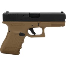 We Glock 19 Gen3 Tan Airsoft Tabanca