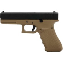 We Glock 17 Gen4 Tan Airsoft Tabanca