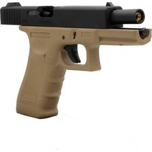 We Glock 17 Gen4 Tan Airsoft Tabanca