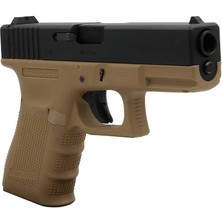 We Glock 19 Gen4 Tan Airsoft Tabanca