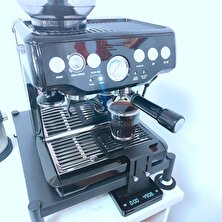 Espresso Makinesi Elektronik Tartı Için Çelik Kahve Tartı Standı(A) (Yurt Dışından)