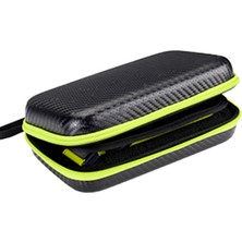 Hard Case Organizatör Tıraş Makinesi Seyahat Çantası Saklama Kutusu Kapağı Fermuarlı Kese (Yurt Dışından)