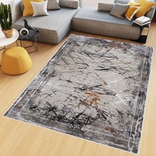 Rovigo Home Dijital Baskı Yıkanabilir Kaymaz Taban Salon Halısı  RVG0677