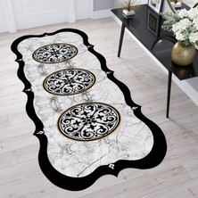 Rovigo Home Dijital Baskı Yıkanabilir Kaymaz Taban Salon Halısı  RVG0679-SM51