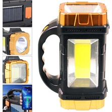 Ranchi El Feneri Projektör Solar Şarjlı 25W Led+Smd+Cob Ranchı GL-2289