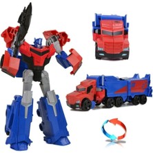 Can Oyuncak Transwarrıor Optimus Prime Arabaya Dönüşebilen Robot 20 cm