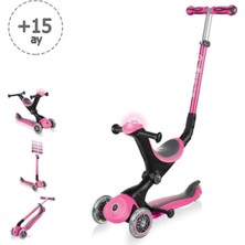 Globber Go Up Deluxe Play Scooter - Pembe