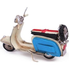 ATHY Dekoratif Metal Scooter Vintage Dekoratif Ev Ofis Hediyelik