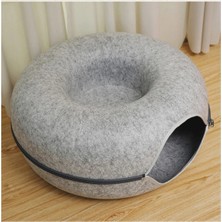 Xu Zixi Donut Tünel Kedi Yatağı - Oyuncağı