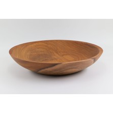 Nativu Afrormosia Handcrafted Ahşap Kase No:2