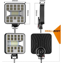 Dekohop Off Road Arazi Aracı 3 Inç Modifiye 29 LED Çalışma ve Sis Lambası 2 Adet