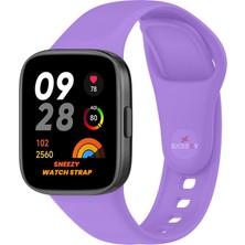 Sneezy Xiaomi Redmi Watch 3 Uyumlu Purelux Soft Silikon Kordon
