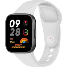 Sneezy Xiaomi Redmi Watch 3 Uyumlu Purelux Soft Silikon Kordon