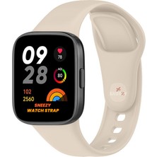 Sneezy Xiaomi Redmi Watch 3 Uyumlu Purelux Soft Silikon Kordon