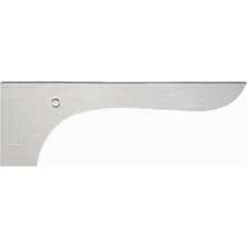 Moonstar Şeffaf Plastik Mini Mektep Gönye Riga Cetvel