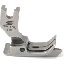 Hard Steel Düz Makine Çimalı Gazi Ayak Sol / SP-18L 1/8