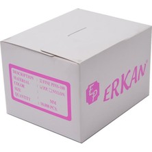 Erkan 7mm Pp İnce Kılçık Etiket Tabancası 10.000 Adet Şeffaf Materyal ile Etiketleme