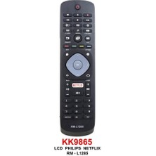 Philips Kumanda 1154  KK9865-PHILIPS Netflix L1285 LCD