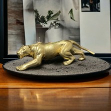 Lu Design Gold Renk Panter Biblo