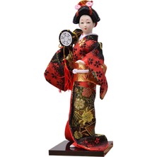 Gazechimp Japon Geisha Oriental Bebek El Yapımı Tahsil Müdür Asya Geisha Bebek Stili F (Yurt Dışından)