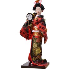 Gazechimp Japon Geisha Oriental Bebek El Yapımı Tahsil Müdür Asya Geisha Bebek Stili F (Yurt Dışından)