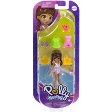 Polly Pocket Polly Moda Aksesuarları Seti GDM01 - Örgülü Saçlı-Mor Mayo