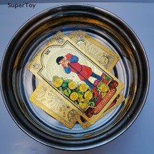 Love More Supertoy Tarot Kartı Seti Hediye Kutusu Lüks Altın Yaprak Kartı Sıcak Damga Pvc Su Geçirmez (Yurt Dışından)