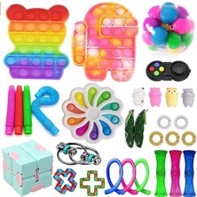 Love More Kit Stres Oyuncakları Pop It Push Pop Baloncuk Oyuncakları Anti Stres Stres Oyuncakları Stres Topu Gökkuşağı Eua Arasında (Yurt Dışından)