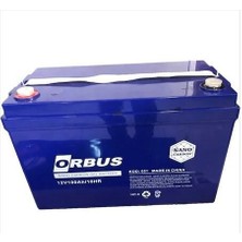 Orbus 12 Volt 100 Amper Jel Akü Orbus