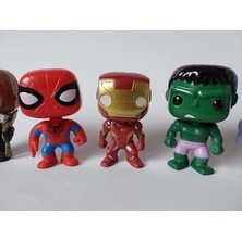 Funko Bebek Yenilmezler 10CM Pvc Karakter Marvel Süper Kahraman Wolverine Batman Hulk Kara Panter Dc (Yurt Dışından)