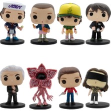 Funko 10 cm Stranger Şeyler Nancy Demogorgon 11 Dustin Steve Vecna ​​vinil Koleksiyon Funko Pop Aksiyon Figürü Bebek (Yurt Dışından)