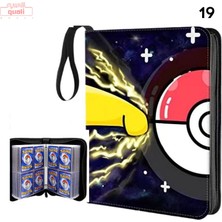 Love More Kart Binder Pokémon Motif Ticaret Kartı Kollu Klasör Kitap 50 Sayfa 400 Kart Kapasiteli Kart Tutucu Albüm (Yurt Dışından)