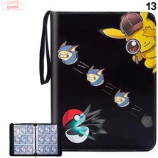 Love More Kart Binder Pokémon Motif Ticaret Kartı Kollu Klasör Kitap 50 Sayfa 400 Kart Kapasiteli Kart Tutucu Albüm (Yurt Dışından)