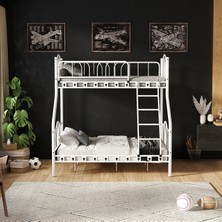 Argimo İmaj 3 Kişilik Ebeveyn 3'lü Metal Ranza 90x190 & 140x190